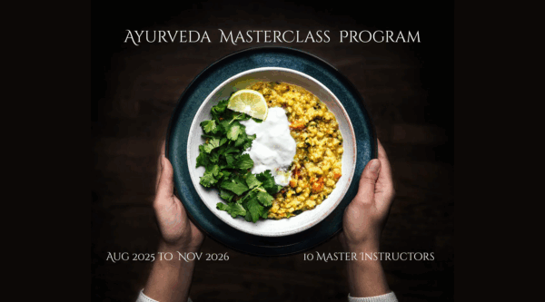Ayurveda MasterClass Program AWC 4-18 | Start pay Sept 1